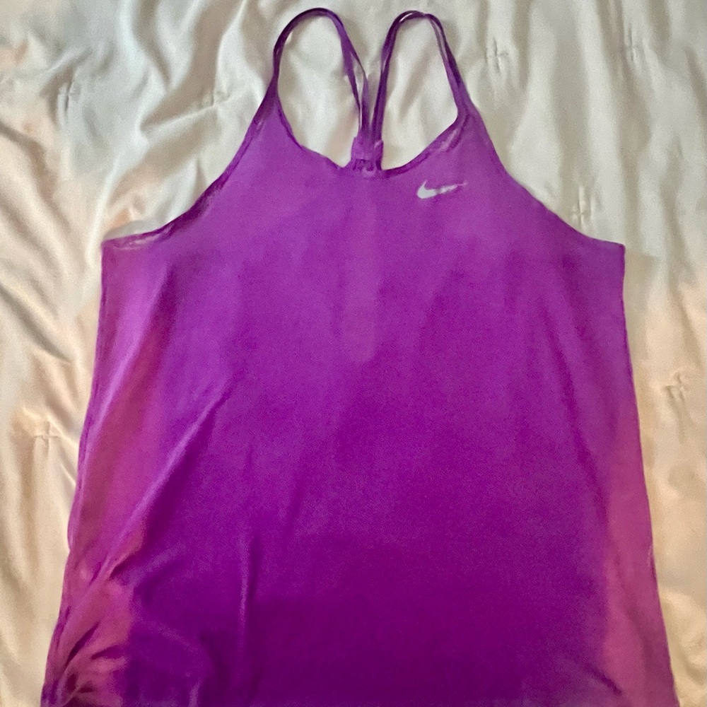 Nike Magenta Racerback Tank